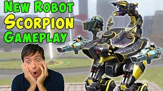 OMG NEW Robot SCORPION GAMEPLAY - War Robots Test Server 6.0.1 WR