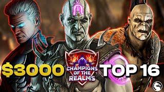 Champions of the Realms - $3000 Top 16 Mortal Kombat X Tournament Day 1