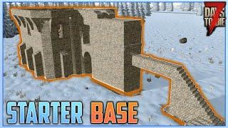 Completing My Starter Base - 7 Days To Die Alpha 20 Permafrost #6