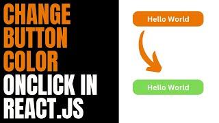 Change button color onClick in React.js