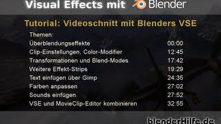 Visual Effects mit Blender 3D - Videoschnitt Tutorial deutsch