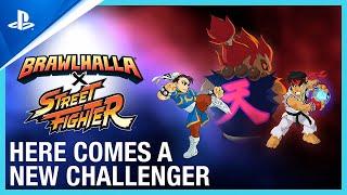 Brawlhalla - Street Fighter Crossover Trailer  PS4