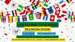 USA GLOBAL TV® & RADIO REUNION SHOW ON 04.23.23