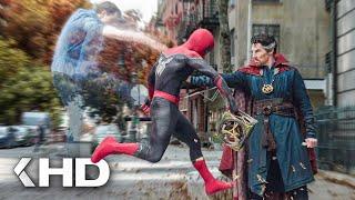 Spider-Man vs. Doctor Strange Mirror Dimension Fight Scene  Spider-Man No Way Home 2021