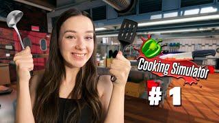 COOKING SIMULATOR  ОТКРЫЛА СВОЙ РЕСТОРАН