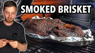 How to Smoke a Brisket Preparation Trimming Cooking TimeTemp Slicing and More