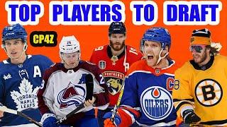 NHL Fantasy Hockey Top Players to Draft 2023 - 2024