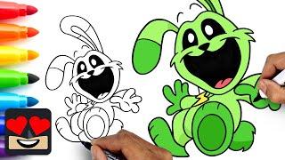 How To Draw Hoppy Hopscotch  Poppy Playtime