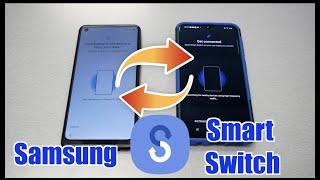 How to use Samsung Smart Switch to move everything from phone to a another