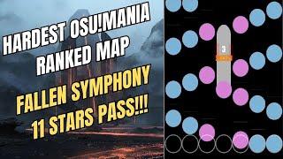  OSUMANIA HARDEST RANKED MAP DESTROYED  FALLEN SYMPHONY 7K 