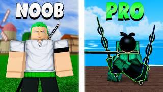 Blox fruits Noob To Pro as Zoro but all NPCs are Alive