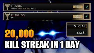 *NEW Fastest Method on how to get Kill Streak in AOTRevolution  Roblox