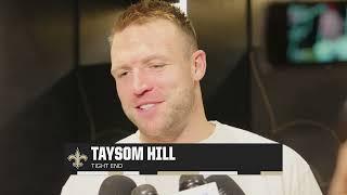 Taysom Hill on Kubiak Saints Offense  Saints-Panthers Postgame  2024 NFL Week 1