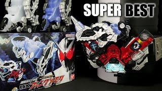 「青くなった再販版！」仮面ライダーW ダブル【SUPER BEST 変形ガイア恐竜 DXファングメモリ】CSMダブルドライバーver 1.5 Kamen Rider W