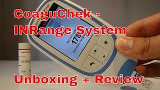 CoaguChek INRange System - INR Blood Value Check With Mobile Device In Seconds