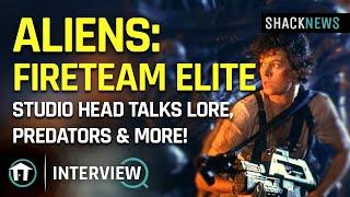 Aliens Fireteam Elite Studio Head Talks Lore Predators & More