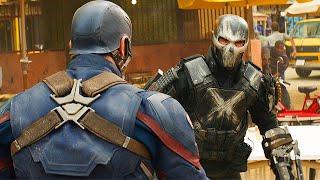 Captain America vs Crossbones - Fight Scene - Captain America Civil War 2016 Movie CLIP HD
