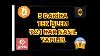 TEK İŞLEM İLE %21 KAR YAPMAK 5dk da arbitraj nedir nasıl yapılır