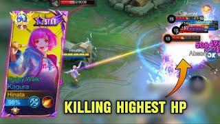 Kagura One Shot Build For Killing Highest HP Hero Watch this