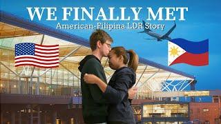 LDR Couple Meeting my LDR Boyfriend  Filipina-American 2023