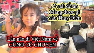 595  Khui 3 kiện hàng mua từ Việt Nam sang Thuỵ Điển Về đến nhà Mua máy rửa chén mới vì sao?