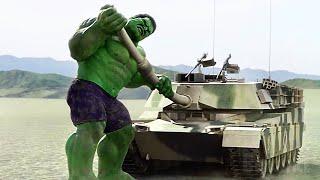 Hulk smashing tanks helicopters and all kind of VERY big things for 10 minutes straight  4K