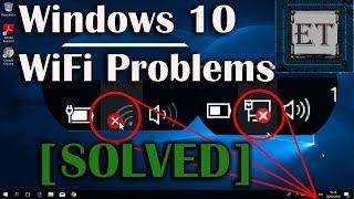 How To Fix WiFi Connection Problems in Windows 10 8 7- Red X on WiFi 8 Fixes