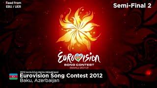 Eurovision Song Contest 2012 - Semi-Final 2 Feed  Without Commentaries