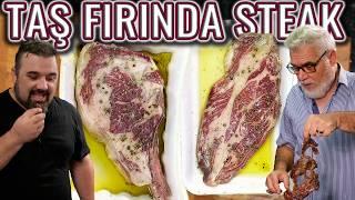 EV TİPİ TAŞ FIRINDA KALIN ANTRİKOT PİŞİRMEK  Taş Fırında Kalın Steak Nasıl Pişirilir?