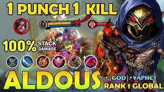 ALDOUS BEST BUILD 2020 -  TOP 1 GLOBAL ALDOUS 2020-MOBILE LEGENDS