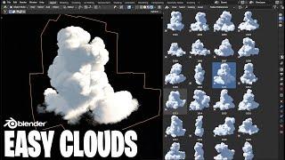 2 Ways for Volumetric Clouds in Blender   + Cloud Generator 