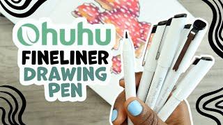 Testing The OHUHU FINELINER DRAWING PEN  First Impressions