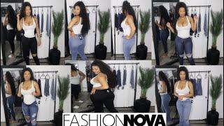 BLACK FRIDAY FASHION NOVA JEANS TRY-ON HAUL  THE BATTLE OF THE SIZES  SIZE 7 VS SIZE 9 