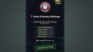 How to Complete Bitlifes Beast & Beauty Challenge