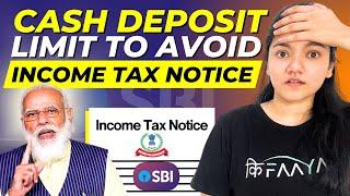 Cash Deposit Limit to Avoid Income Tax Notice  Maximum UPI Limit In 1 Year