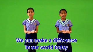 We Can Make A Difference Actions  School Song  Assembly Song  Classroom Song