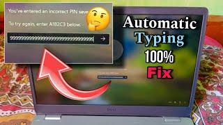 How to Fix Auto Key Press in Laptop  Keyboard Automatic Typing Problem in Lenovo  dell  hp