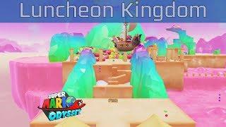 Super Mario Odyssey - Luncheon Kingdom Walkthrough HD 1080P60FPS