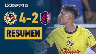  LA AUTORIDAD AMERICANISTA  América 4-2 St. Louis City  HIGHLIGHTS  Leagues Cup 2024