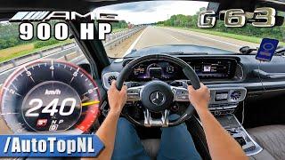 900HP Mercedes-AMG G63 on AUTOBAHN NO SPEED LIMIT by AutoTopNL