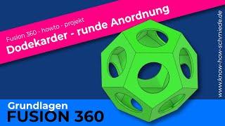 Schneller Dodekaeder in Fusion 360 Nutzer-Tipp zur Effizienzsteigerung