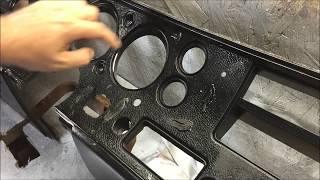 how to restore a plastic dash DIY and INFO