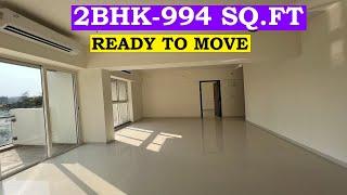  READY 2BHK APARTMENTS 994 SQ FT CARPET AREA FOR SALE with STUDY ROOM & 2 Master Bedrooms Pune 