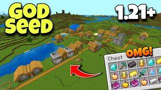 GOD SEED For Minecraft 1.21 Bedrock And PE  Seed Minecraft 1.21  Minecraft Seeds