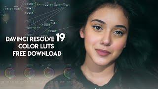 DaVinci Resolve 19 Color Luts Free Download