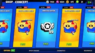 NEW FREE MEGA BOX IS HEREbrawl stars