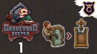 СИМУЛЯТОР МОГИЛЬЩИКА - Прохождение Graveyard Keeper #1