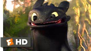 How to Train Your Dragon - Making Friends With A Dragon Scene  Fandango Family