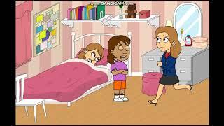 Dora Stares At And Kisses Gina While Shes Sleeping