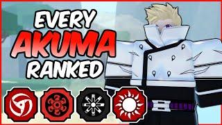 EVERY Akuma RANKED From WORST To BEST  Shindo Life Bloodline Tier List